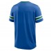 Seattle Seahawks Fanatics Royal Hometown Premium Hashmark V-Neck T-Shirt