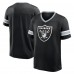 Las Vegas Raiders Fanatics Black Hometown Premium Hashmark V-Neck T-Shirt Las Vegas Raiders Fanatics Black Hometown Premium Hashmark V-Neck T-Shirt