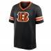 Cincinnati Bengals Fanatics Black Hometown Premium Hashmark V-Neck T-Shirt