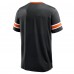 Cincinnati Bengals Fanatics Black Hometown Premium Hashmark V-Neck T-Shirt
