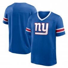 New York Giants Fanatics Royal Hometown Premium Hashmark V-Neck T-Shirt New York Giants Fanatics Royal Hometown Premium Hashmark V-Neck T-Shirt