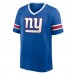 New York Giants Fanatics Royal Hometown Premium Hashmark V-Neck T-Shirt
