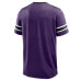 Футболка Baltimore Ravens Fanatics Purple Hometown Premium Hashmark V-Neck
