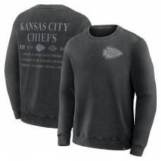 Kansas City Chiefs Fanatics Black Deep Route Pullover Sweatshirt