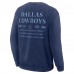 Кофта Dallas Cowboys Fanatics Navy Deep Route