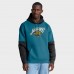 Jacksonville Jaguars Fanatics Teal Helmet Retro Pullover Hoodie