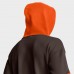 Толстовка Cleveland Browns Fanatics Brown Helmet Retro