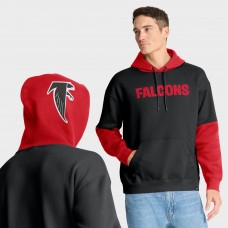 Толстовка Atlanta Falcons Fanatics Black Helmet Retro