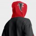 Толстовка Atlanta Falcons Fanatics Black Helmet Retro