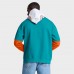 Miami Dolphins Fanatics Aqua Helmet Retro Pullover Hoodie