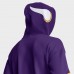 Minnesota Vikings Fanatics Purple Helmet Retro Pullover Hoodie