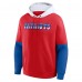 New England Patriots Fanatics Red Helmet Retro Pullover Hoodie