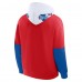 New England Patriots Fanatics Red Helmet Retro Pullover Hoodie