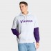 Minnesota Vikings Fanatics White Helmet Alt Pullover Hoodie