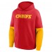 Kansas City Chiefs Fanatics Red Helmet Pullover Hoodie