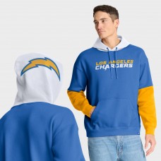 Los Angeles Chargers Fanatics Powder Blue Helmet Pullover Hoodie