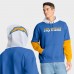 Los Angeles Chargers Fanatics Powder Blue Helmet Pullover Hoodie