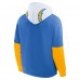 Los Angeles Chargers Fanatics Powder Blue Helmet Pullover Hoodie