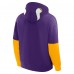 Minnesota Vikings Fanatics Purple Helmet Pullover Hoodie