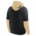 New Orleans Saints Fanatics Black Helmet Pullover Hoodie