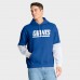 New York Giants Fanatics Royal Helmet Pullover Hoodie