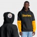 Толстовка Pittsburgh Steelers Fanatics Black Helmet
