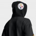 Толстовка Pittsburgh Steelers Fanatics Black Helmet