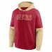 San Francisco 49ers Fanatics Scarlet Helmet Pullover Hoodie