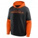 Cincinnati Bengals Fanatics Black Helmet Pullover Hoodie