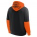 Cincinnati Bengals Fanatics Black Helmet Pullover Hoodie