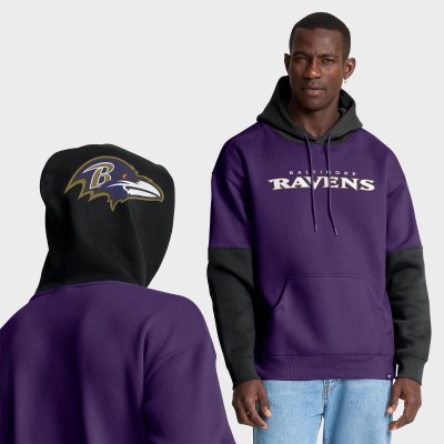 Толстовка Baltimore Ravens Fanatics Purple Helmet