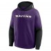 Толстовка Baltimore Ravens Fanatics Purple Helmet