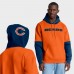 Толстовка Chicago Bears Fanatics Orange Helmet