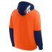 Толстовка Denver Broncos Fanatics Orange Helmet