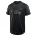 Seattle Seahawks Fanatics Black Deceptive Juke T-Shirt