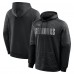 Seattle Seahawks Fanatics Black Chip Shot Pullover Hoodie