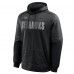 Seattle Seahawks Fanatics Black Chip Shot Pullover Hoodie