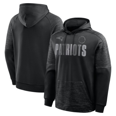 New England Patriots Fanatics Black Chip Shot Pullover Hoodie