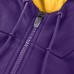 Minnesota Vikings Fanatics Purple Checkdown Pass Full-Zip Hoodie