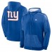 New York Giants Fanatics Royal Checkdown Pass Full-Zip Hoodie
