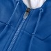 New York Giants Fanatics Royal Checkdown Pass Full-Zip Hoodie