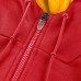 Kansas City Chiefs Fanatics Red Checkdown Pass Full-Zip Hoodie