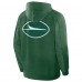 New York Jets Fanatics Green Checkdown Pass Full-Zip Hoodie