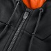 Cincinnati Bengals Fanatics Black Checkdown Pass Full-Zip Hoodie
