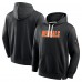 Cincinnati Bengals Fanatics Black New Horizons Heritage Pullover Hoodie