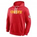 Kansas City Chiefs Fanatics Red New Horizons Heritage Pullover Hoodie