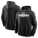 Las Vegas Raiders Fanatics Black New Horizons Heritage Pullover Hoodie Las Vegas Raiders Fanatics Black New Horizons Heritage Pullover Hoodie