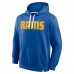 Los Angeles Rams Fanatics New Horizons Heritage Pullover Hoodie - Royal