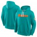 Miami Dolphins Fanatics Aqua New Horizons Heritage Pullover Hoodie