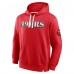 San Francisco 49ers Fanatics Scarlet New Horizons Heritage Pullover Hoodie